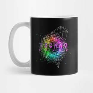 Techno Music Sound Explosion EDM Festival Mug